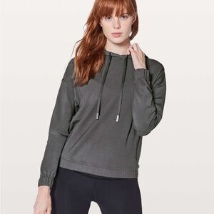 Lululemon Athletica Charcoal Twisted and Tucked Hoodie